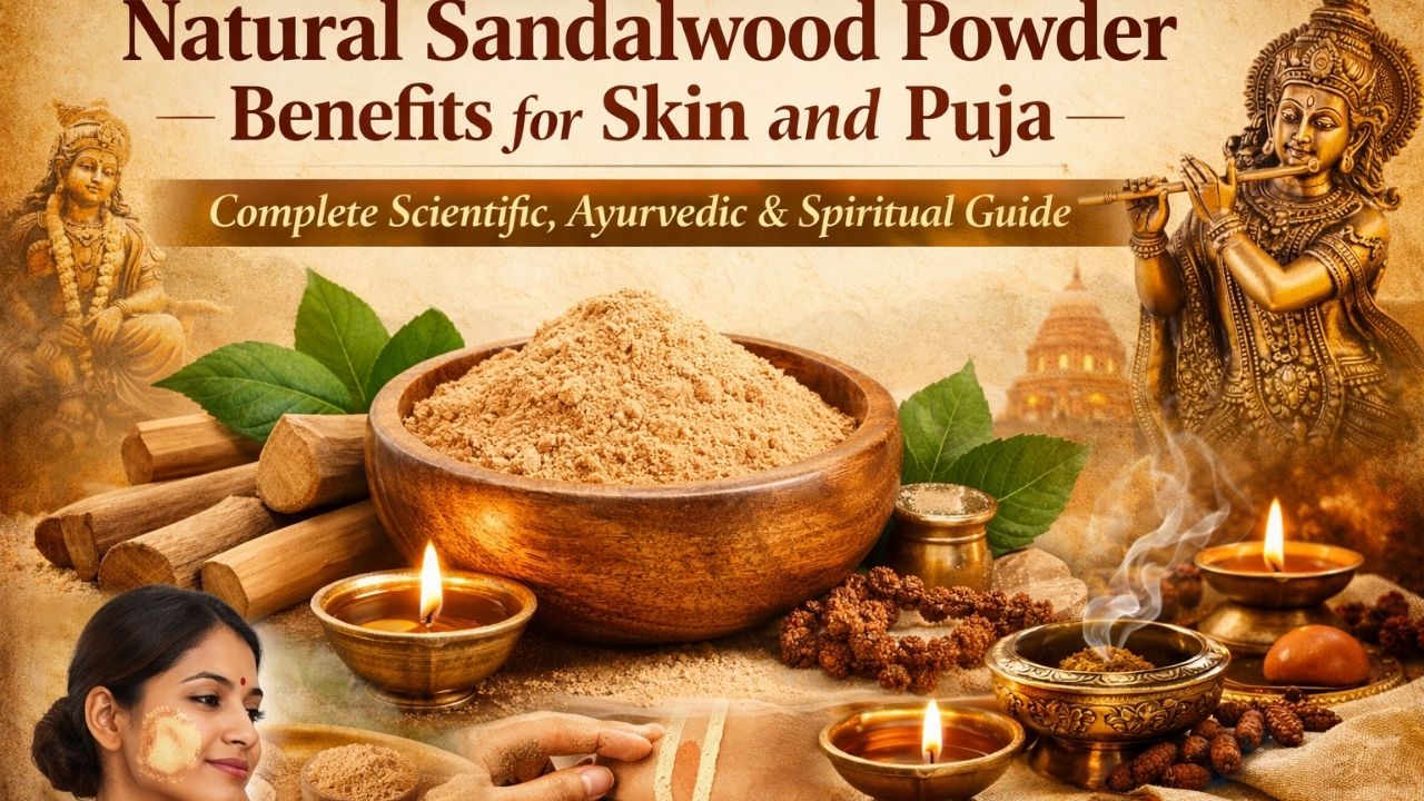 Natural Sandalwood Powder Benefits for Skin and Puja
